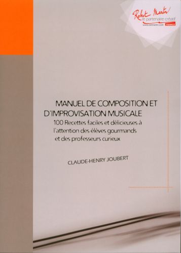 copertina Manuel de Composition et d'Improvisation Editions Robert Martin