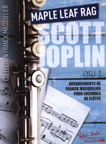 copertina MAPLE LEAF RAG pour Ensemble de flutes Editions Robert Martin