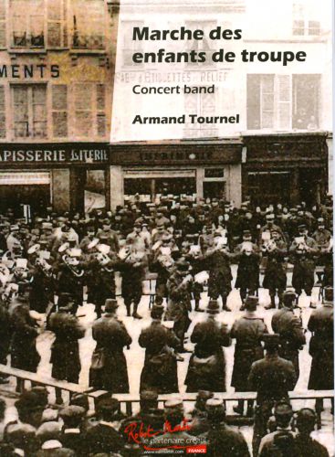 copertina Marche des Enfants de Troupe, Tambours et Clairons Robert Martin