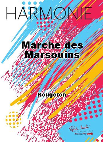 copertina Marche des Marsouins Robert Martin