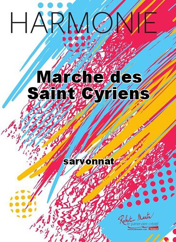 copertina Marche des Saint Cyriens Robert Martin