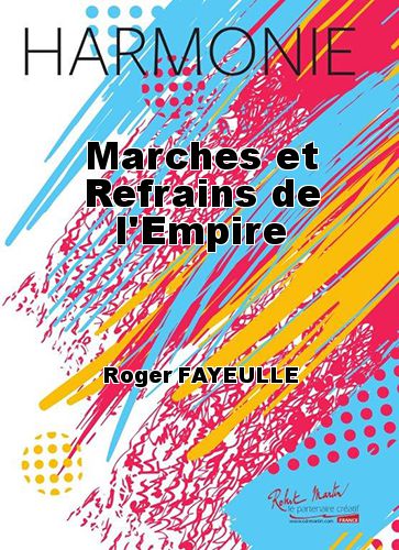 copertina Marches et Refrains de l'Empire Robert Martin
