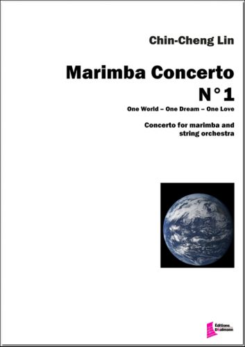 copertina Marimba Concerto N1. For marimba and string orchestra Dhalmann