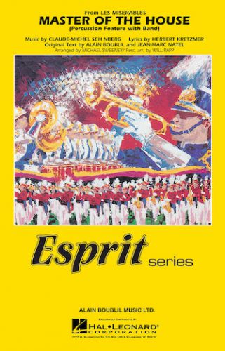 copertina Master Of The House From Les Miserables Hal Leonard