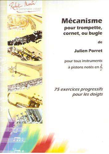 copertina Mcanisme 75 Exercices Progressifs Pour les Doigts Robert Martin