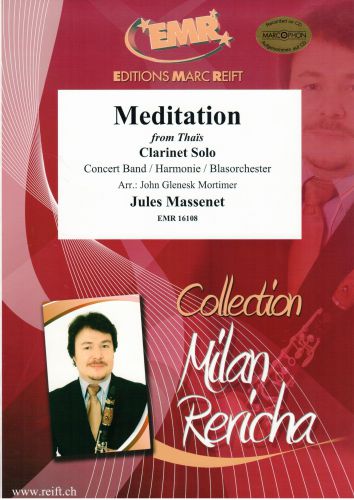 copertina Meditation Clarinet Solo Marc Reift
