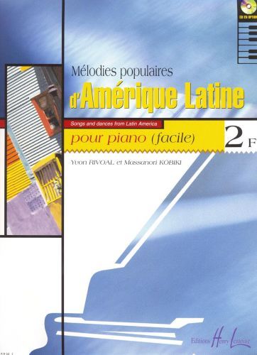 copertina M�lodies populaires d'Am�rique latine Vol.2F Editions Henry Lemoine
