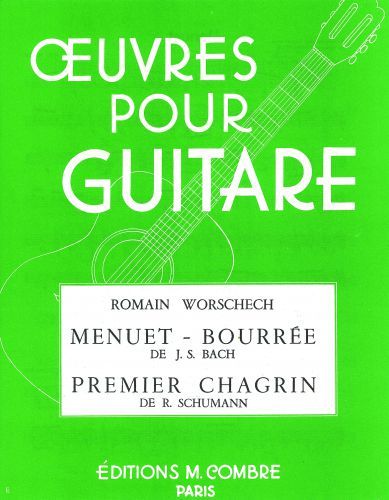 copertina Menuet-bourre / Premier chagrin Combre