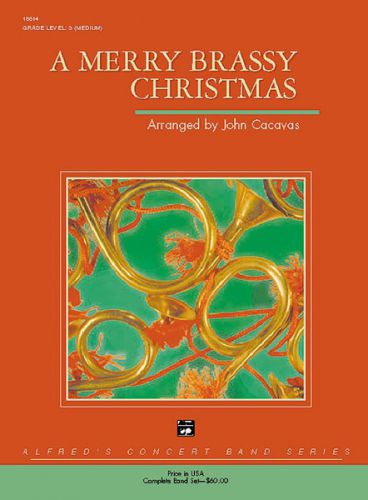 copertina Merry Brassy Christmas ALFRED