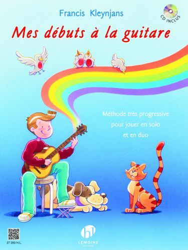 copertina Mes dbuts  la guitare Editions Henry Lemoine