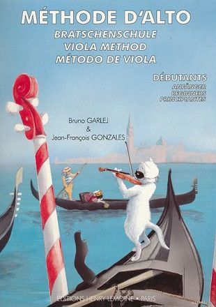 copertina Mthode d'alto Vol.1 Editions Henry Lemoine