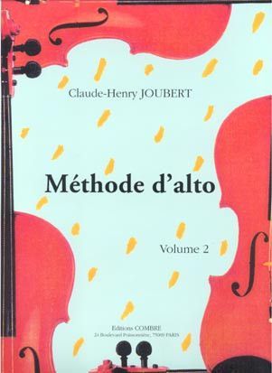 copertina Mthode d'alto Vol.2 - 32 leons 1ere et 3e positions Combre
