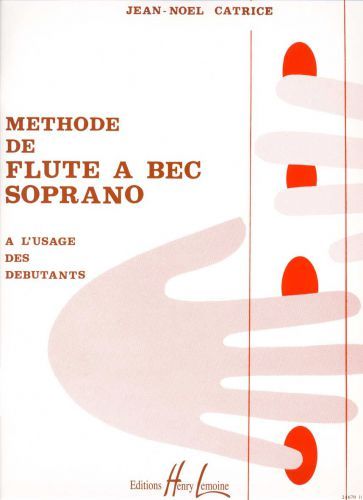 copertina Mthode de flte  bec Editions Henry Lemoine