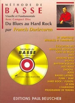 copertina Méthode de guitare basse - du blues au Hard rock Paul Beuscher