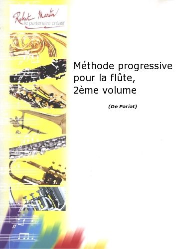 copertina Mthode Progressive Pour la Flte, 2me Volume Robert Martin