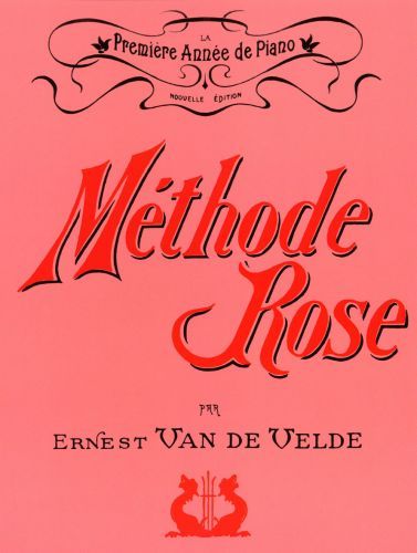 copertina Mthode Rose 1re anne (version traditionnelle) Van de Velde