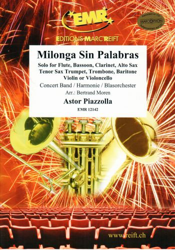 copertina Milonga Sin Palabras avec instrument SOLO Marc Reift