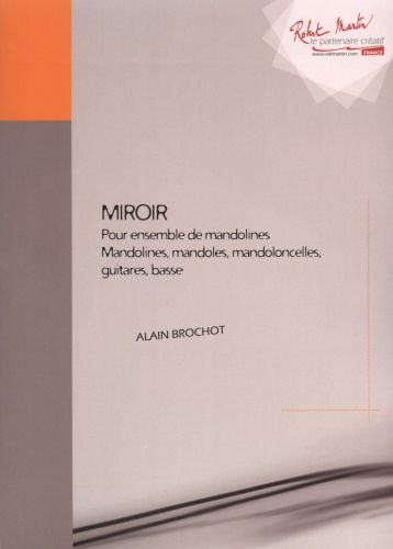 copertina Miroir pour ensemble de Mandolines Editions Robert Martin