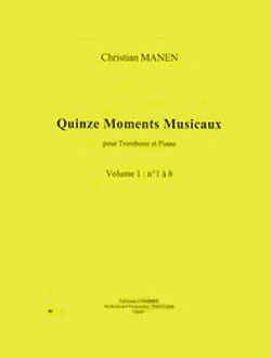 copertina Moments musicaux (15) Vol.1 n1  8 Combre