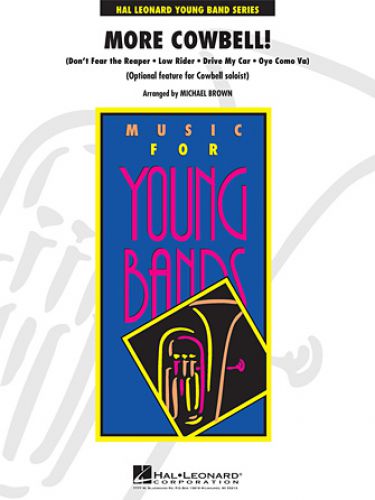 copertina More Cowbell! Hal Leonard