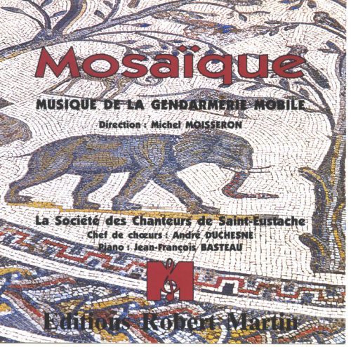 copertina Mosaique - Cd Robert Martin
