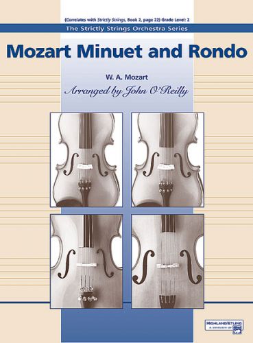 copertina Mozart Minuet and Rondo ALFRED
