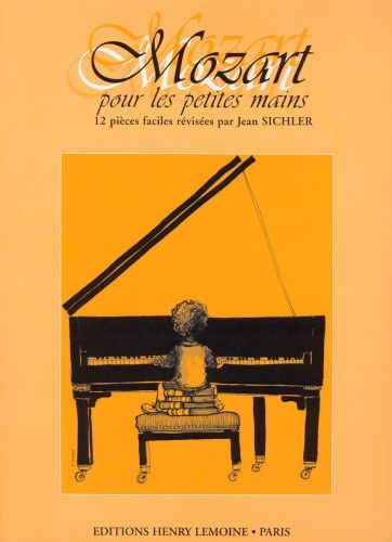 copertina Mozart pour les petites mains Editions Henry Lemoine