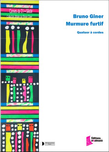 copertina Murmure furtif Dhalmann