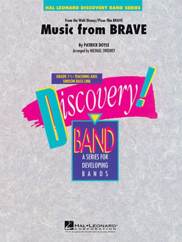 copertina Music From Brave Hal Leonard