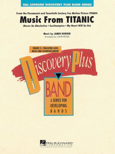 copertina Music from Titanic Hal Leonard