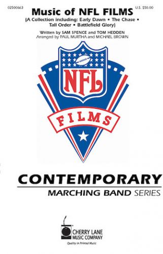 copertina Music of NFL Films (Time-out Collection) Hal Leonard