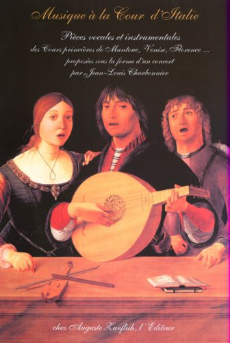 copertina Musique  la Cour d'Italie Editions Robert Martin