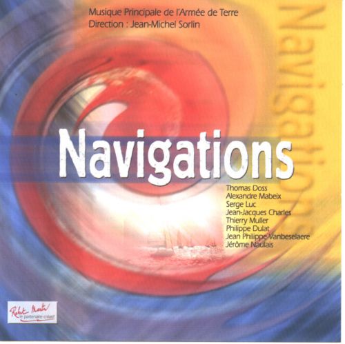 copertina Navigations-Cd Robert Martin