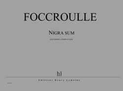 copertina Nigra sum Editions Henry Lemoine