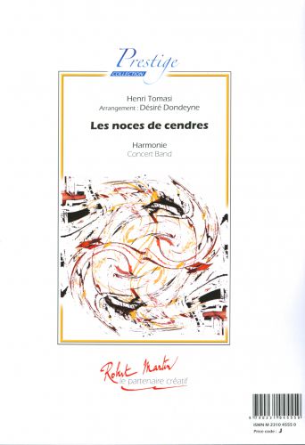 copertina Noces de Cendres Martin Musique