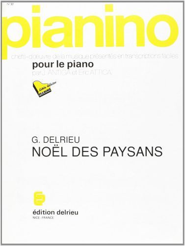 copertina Nol des paysans - Pianino 37 Delrieu