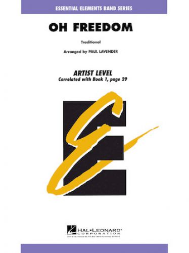 copertina Oh Freedom  Hal Leonard