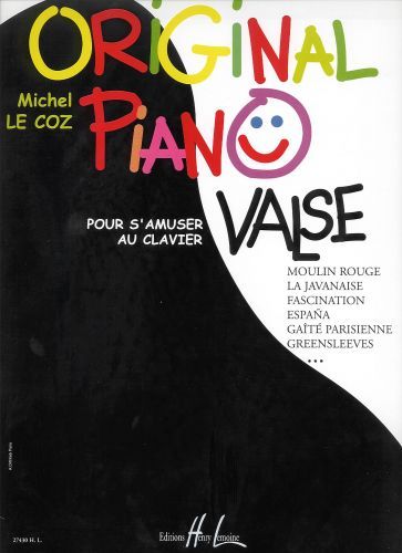 copertina Original piano valse Editions Henry Lemoine