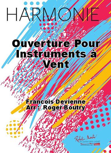 copertina Ouverture Pour Instruments  Vent Robert Martin
