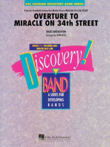 copertina Overture from Miracle on 34th Street Hal Leonard