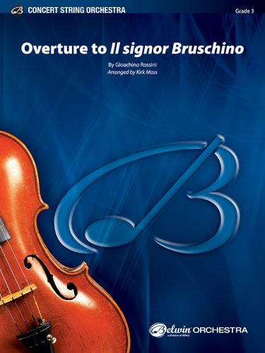 copertina Overture to Il signor Bruschino ALFRED