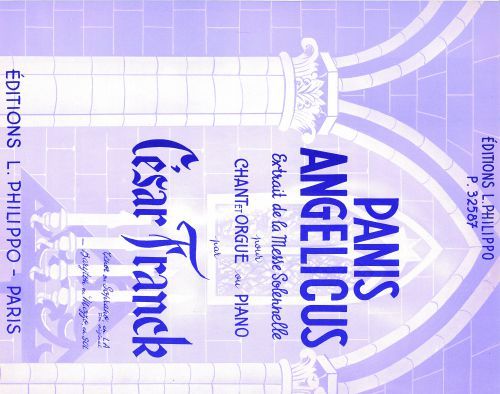 copertina Panis Angelicus Combre