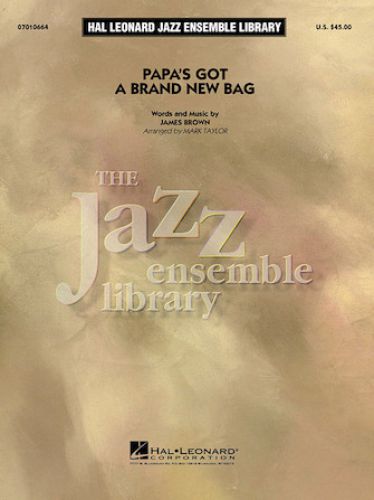 copertina Papa's got a brand new bag Hal Leonard