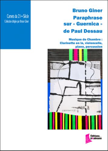 copertina Paraphrase sur Guernica Dhalmann