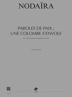 copertina Paroles de paix, une colombe s'envole Editions Henry Lemoine