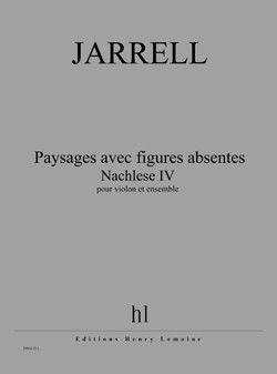 copertina Paysages avec figures absentes - Nachlese IV Editions Henry Lemoine