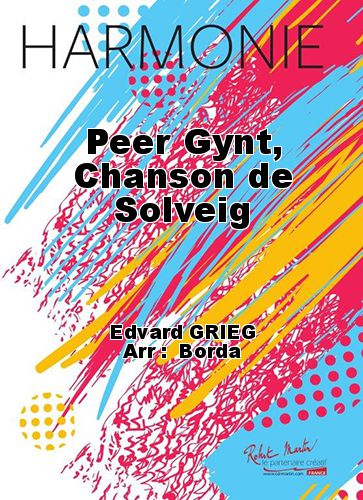 copertina Peer Gynt, Chanson de Solveig Robert Martin
