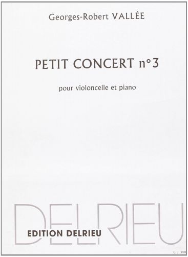 copertina Petit concert n3 Delrieu