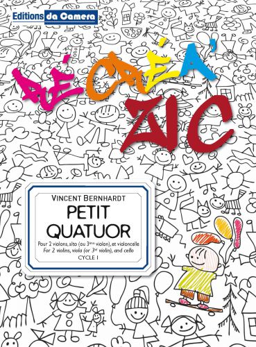 copertina Petit quatuor pour les enfants DA CAMERA