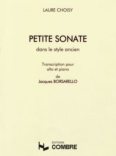 copertina Petite sonate dans le style ancien Combre